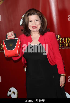'The Phantom of the Opera' held at The Hollywood Pantages Theatre - Arrivals  Featuring: Renee Lawless Where: Los Angeles, California, United States When: 18 Jun 2015 Stock Photo