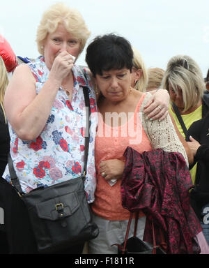 Shoreham, West Sussex Saturday 29th August 2015 GV showing members of ...