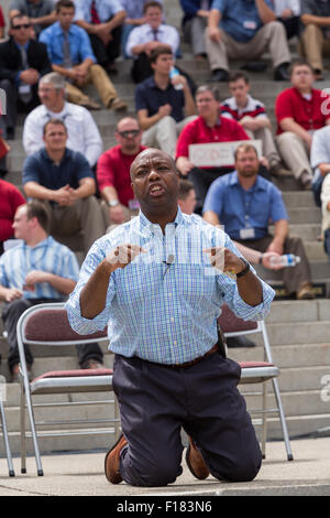 Sen. Tim Scott, R-S.C. speaks during the Republican Party of Polk ...