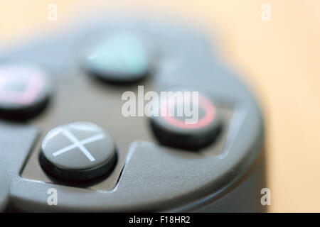 Video Game Controller close up. Stock Photo