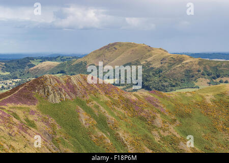 Caer Caradoc from the Long Mynd, Shropshire, England, UK Stock Photo