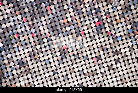 shiny platelets mosaic Stock Photo