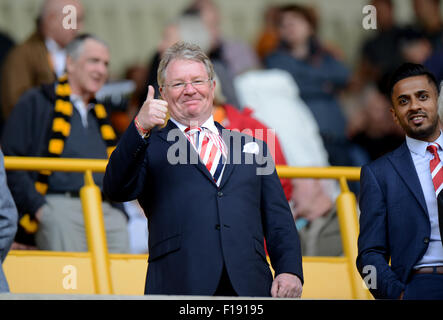 Comedian Jim Davidson watching his football team Charlton Athletic play Stock Photo