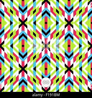 Seamless geometric background. Mosaic. Abstract vector Illustration. Can be used for wallpaper, web page background, book cover. Stock Vector