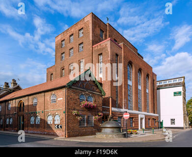 The Greene King brewery,Westgate Street, Bury St Edmunds, Suffolk, England, UK Stock Photo