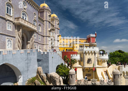 Palacio da Pena, Sintra, Portugal Stock Photo