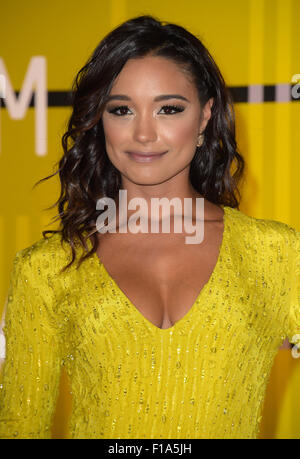 Actress Rachel Smith arrives on the red carpet for the 32nd annual MTV