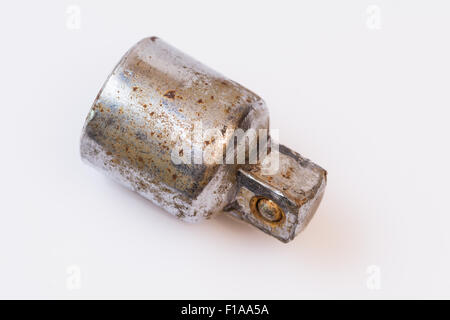 Old rust socket adapter Stock Photo