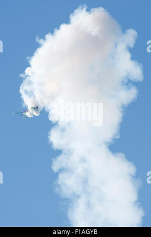 Sliac, Slovakia. 30th August, 2015. Patrouille de France aerobatic team ...