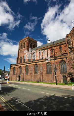 Shrewsbury Abbey Shrewsbury Shropshire West Midlands England UK Stock Photo