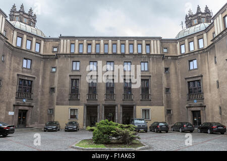 Mittal (was Stalin) Steel Works, Nowa Huta, (New Steel Works), Stalinist Krakow, Poland Stock Photo