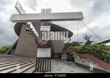 Lord's Ark Church, Arka Pana, Nowa Huta, (New Steel Works), Stalinist Krakow, Poland Stock Photo