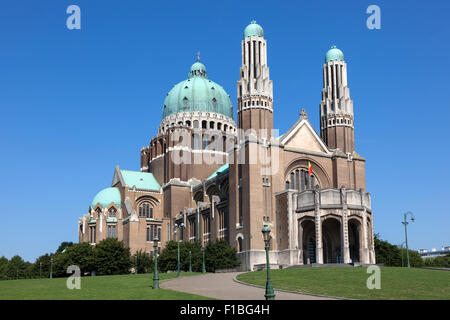 Basilica of the Sacred Heart in Brussels Stock Photo