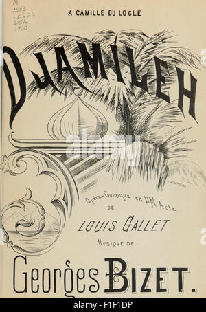 Djamileh - opéra-comique en un acte, op. 24 (1900)