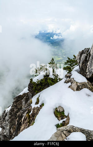 Views from Hitler's Eagle's Nest retreat, Kehlsteinhaus, Berchtesgarten Stock Photo