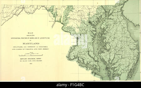 Pliocene and Pleistocene (1906) Stock Photo