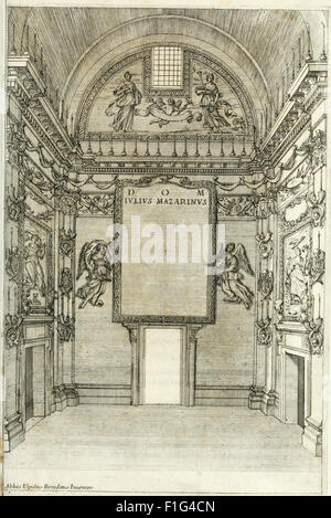 Pompa funebre nell'esequie celebrate in Roma al cardinal Mazarini nella chiesa de SS. Vincenzo and Anastasio (1661)