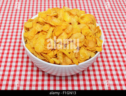 Bowl of Cornflakes. Stock Photo