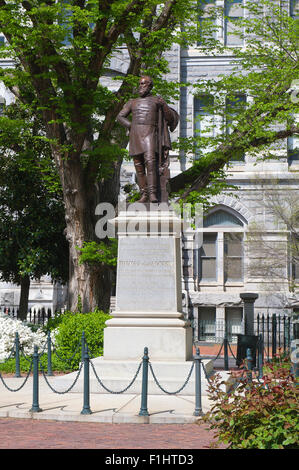 Thomas J. Jackson monument on the grounds of the State Capitol, Richmond, Virginia, USA. Stock Photo
