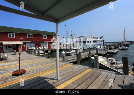 Greenport Harbor Long Island New York Stock Photo