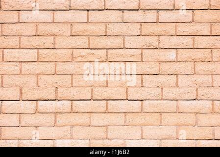 Pinky Brick Wall Backdrop Photography. Concrete Bricks Background. Stock Photo