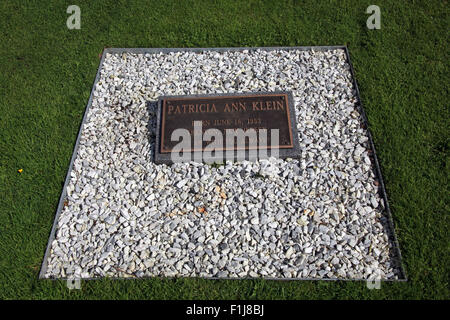 Lockerbie PanAm103 In Rememberance Memorial Patricia Ann Klein,Scotland Stock Photo