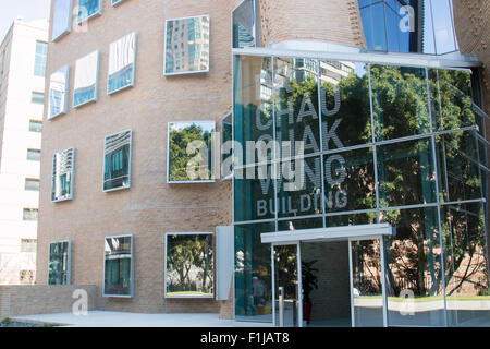 Dr Chau Chak Wing Building on the campus of the University of Technology Sydney Australia , architect Frank Gehry,Sydney Stock Photo
