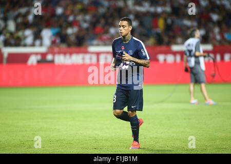 Gregory van der Wiel of PSG during the UEFA Champions League match at The  Etihad Stadium. Photo credit should read: Simon Bellis/Sportimage via PA  Images Stock Photo - Alamy