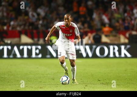 Fabinho - 30.08.2015 - Monaco/PSG - 4eme journee de Ligue 1.Photo : Serge Haouzi/Icon Sport Stock Photo