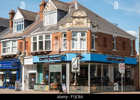 Caffè Nero, High Street, Weybridge, Surrey, England, United Kingdom Stock Photo