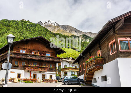 Views around the Virgen Valley, near Lienz, Austria Stock Photo