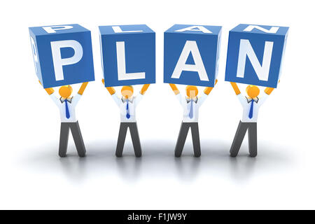 Business plan Stock Photo