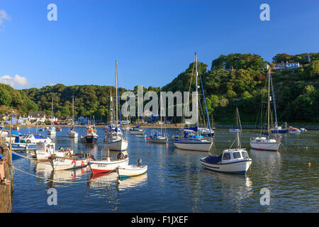 Lower Town Fishguard Pembrokeshire Wales Stock Photo