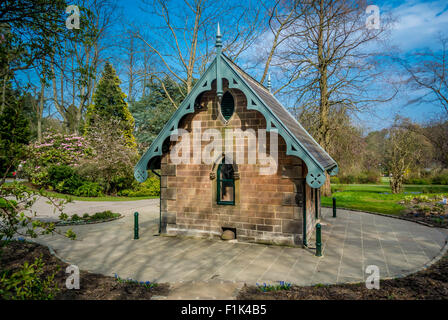 Old Magnesia Pump Room , Valley Gardens, Harrogate Stock Photo