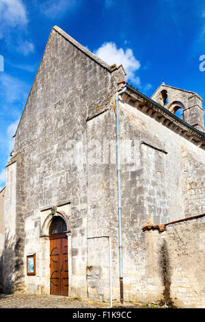 Bassac Abbey, Poitou Charentes, south west France Stock Photo