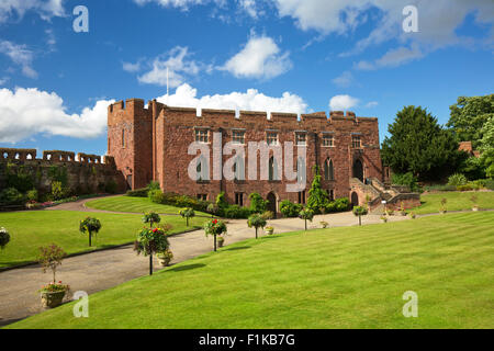 Shrewsbury Castle and Shropshire Regimental Museum Shrewsbury Shropshire West Midlands England UK Stock Photo