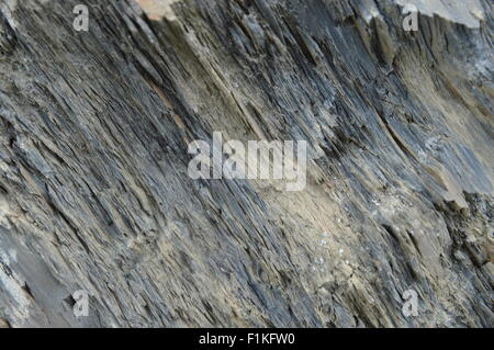 Slate in middle rhine valley Germany Stock Photo