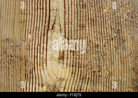 A texture which looks like a wooden texture seen in a stone wall Stock Photo