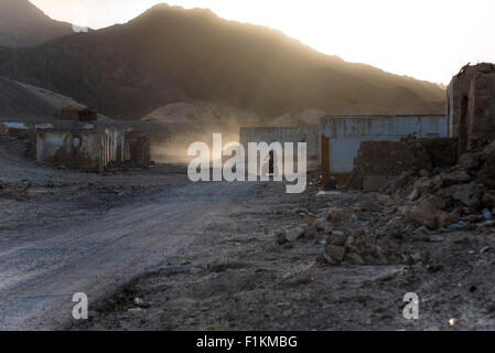 Umm el Howeitat, ghost town, Safaga, Egypt, Africa Stock Photo