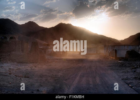 Umm el Howeitat, ghost town, Safaga, Egypt, Africa Stock Photo