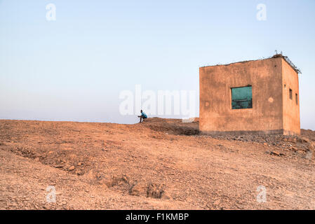 Umm el Howeitat, ghost town, Safaga, Egypt, Africa Stock Photo