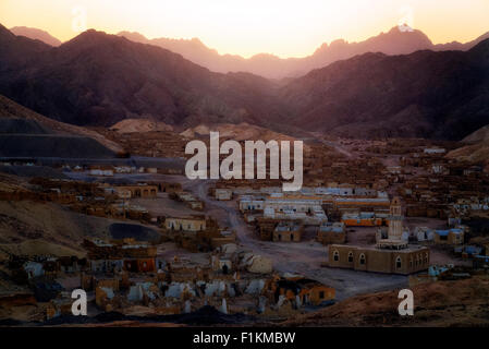 Umm el Howeitat, ghost town, Safaga, Egypt, Africa Stock Photo