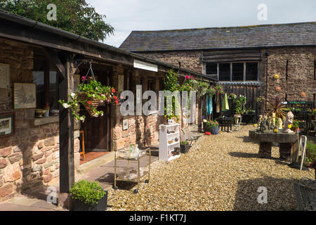 Harts Barn Craft Center Longhope Monmouthshire england Stock Photo