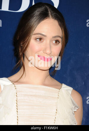 EMMY ROSSUM US film actress in February 2015. Photo Jeffrey Mayer Stock ...