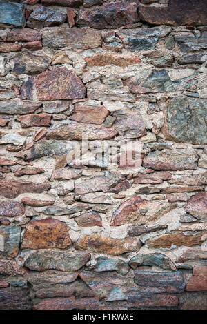 Old Stone Wall Photo Backdrop. Stone Wall Background. Stock Photo