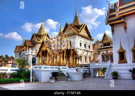 A section of buildings at the Grand Palace in Bangkok, Thailand.   1 December, 2011 Stock Photo