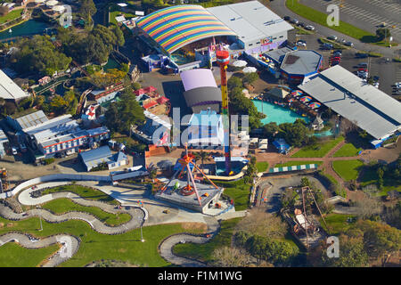 Rainbow's End theme park, Manukau, Auckland, North Island, New Zealand ...