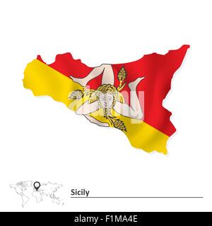 T-shirt « Armoiries de la Sicile », par Tonbbo T-shirt « Armoiries de la Sicile », par Tonbbo