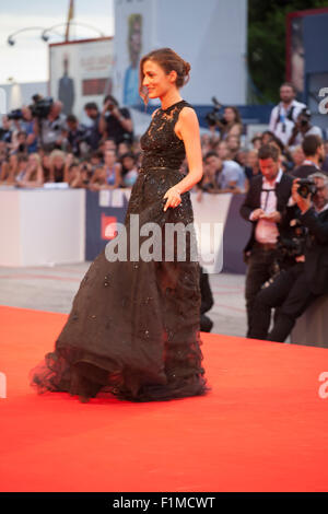 Venice, Italy. 03rd Sep, 2015. Eleonora Carisi at the gala screening for the film Spotlight at the 72nd Venice Film Festival, Thursday September 3rd 2015, Venice Lido, Italy. Credit:  Doreen Kennedy/Alamy Live News Stock Photo