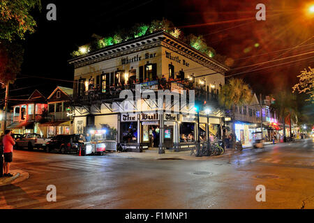Scenes from Duval Street in Key West Florida USA Stock Photo